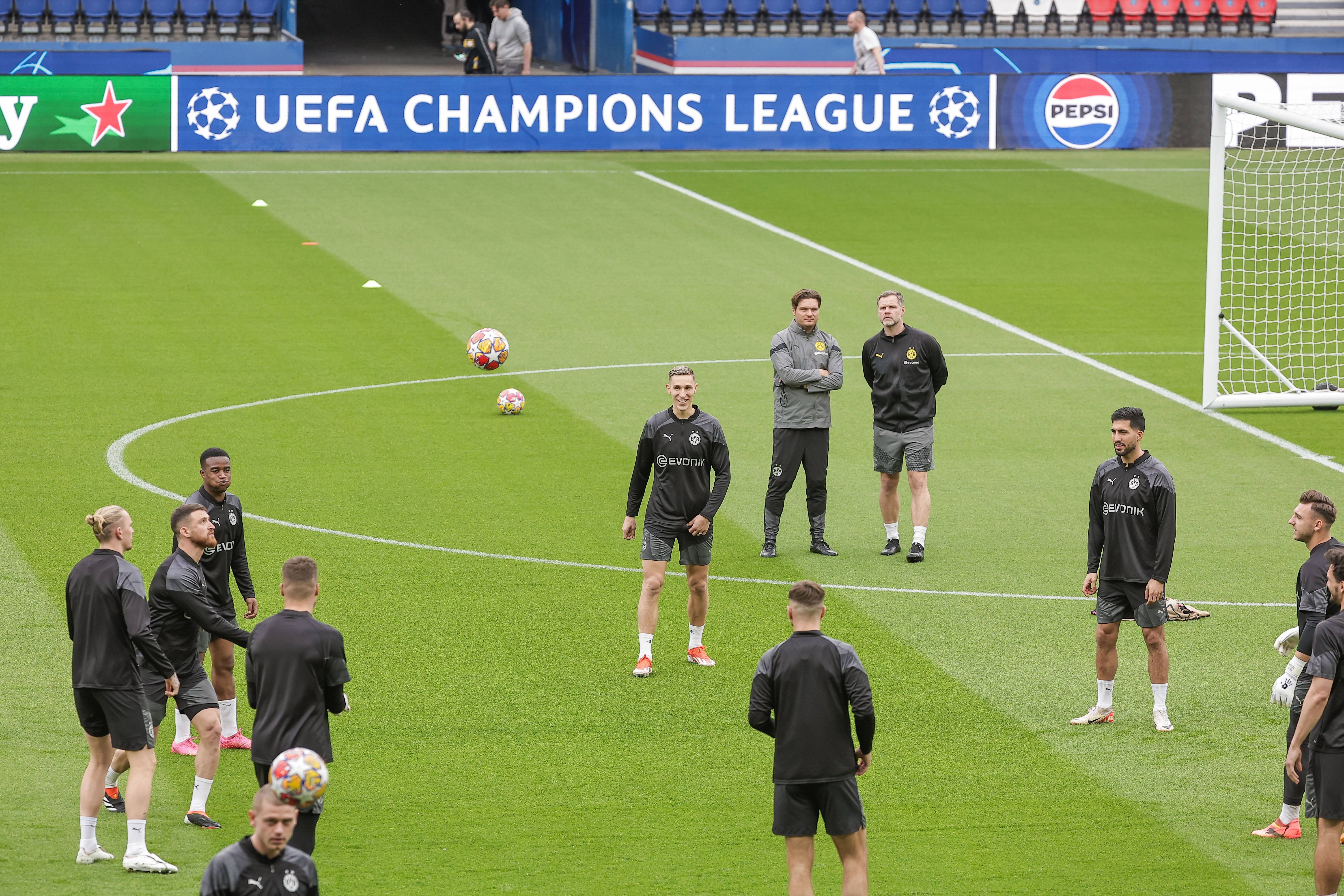 多特蒙德足球_足球——欧冠:多特蒙德赛前备战