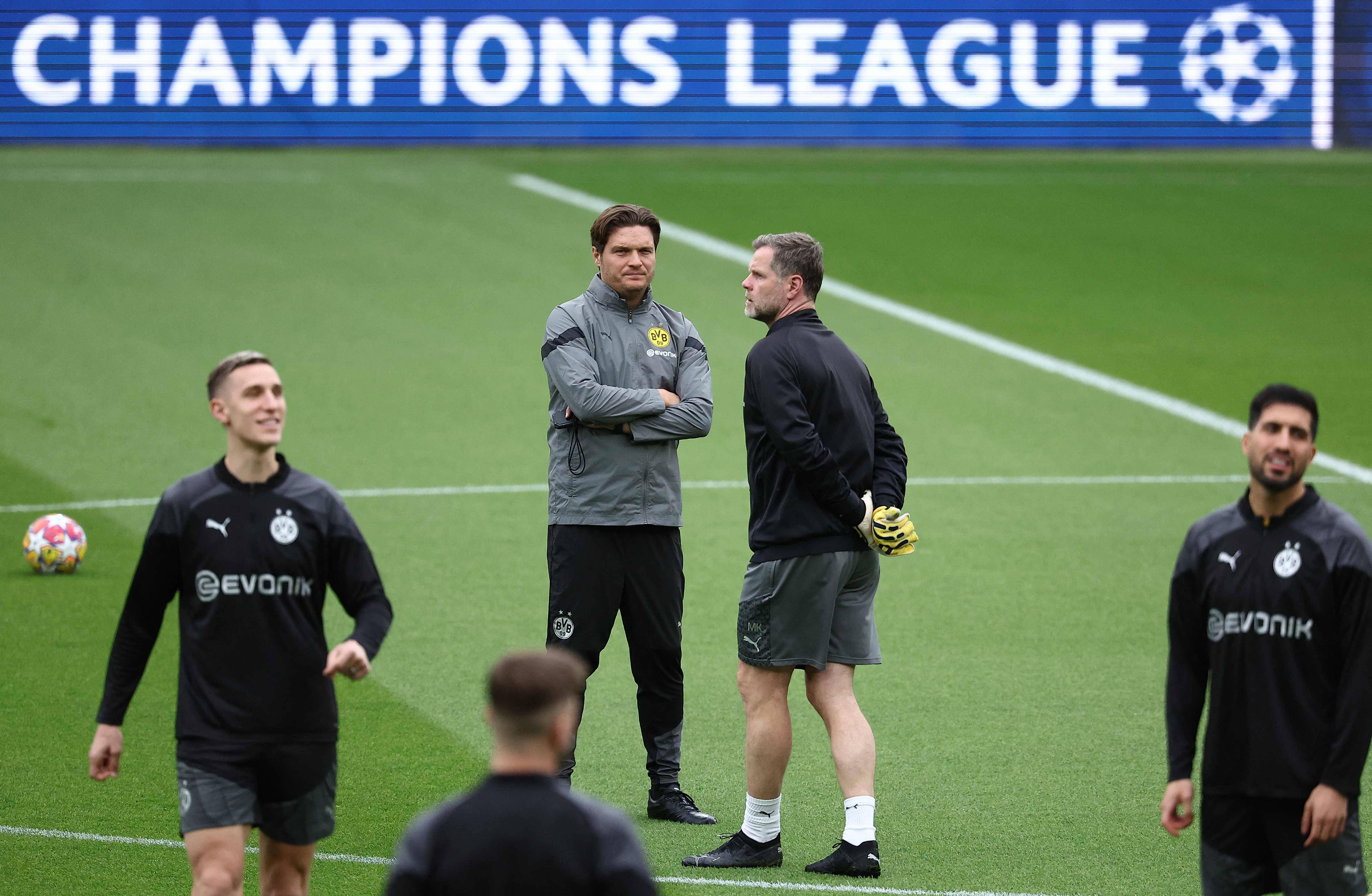 多特蒙德足球_足球——欧冠:多特蒙德赛前备战