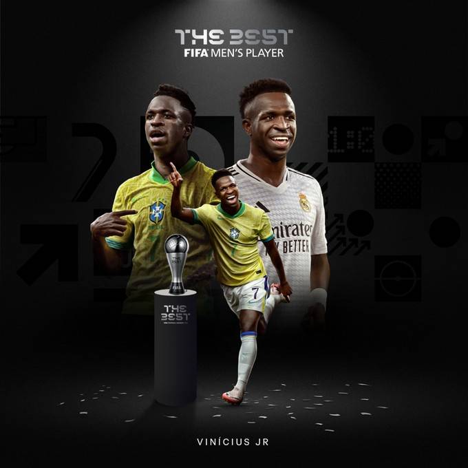 皇冠信用網代理_官方:维尼修斯喜提FIFA世界足球先生 00后终破茧成蝶